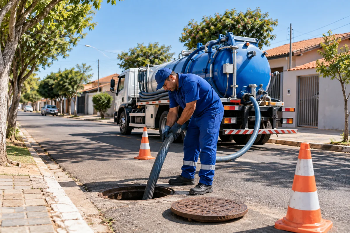 Bairros atendidos pela desentupidora em Poá SP